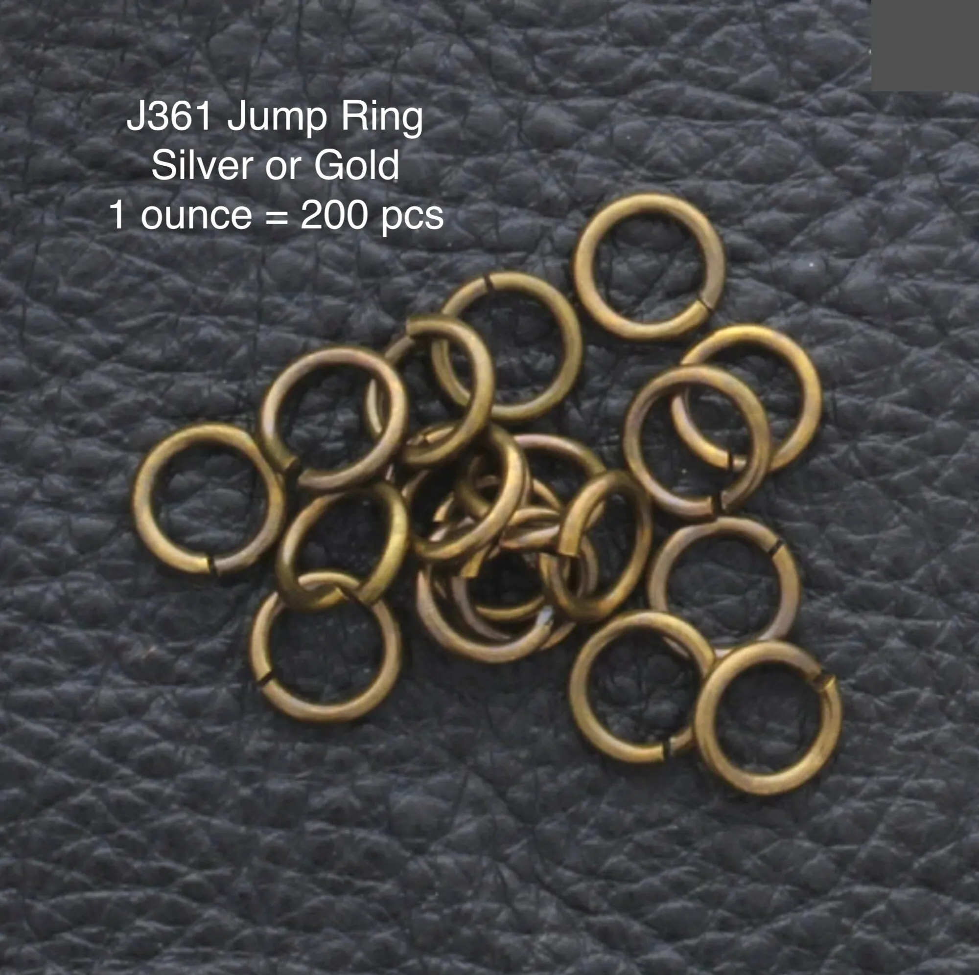 20mm 3-hole Connector Charm for multi-strand necklace, bracelets and earrings. Antique Gold, made in USA, Pack of 6