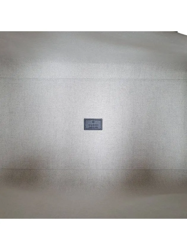 715773 Bauletto extra large canvas double bag tote strap