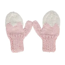 Acorn Mountain Top Mittens Pink