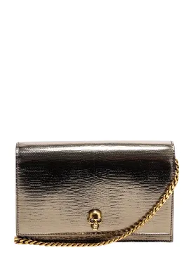 Alexander McQueen Metallic Clutch