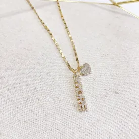 Amore Cuore 14KT Gold-Plated Pendant Necklace