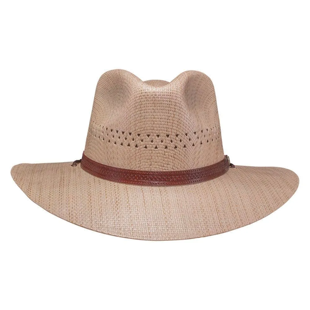 Barcelona | Mens Wide Brim Straw Sun Hat