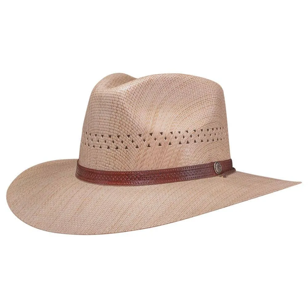 Barcelona | Mens Wide Brim Straw Sun Hat