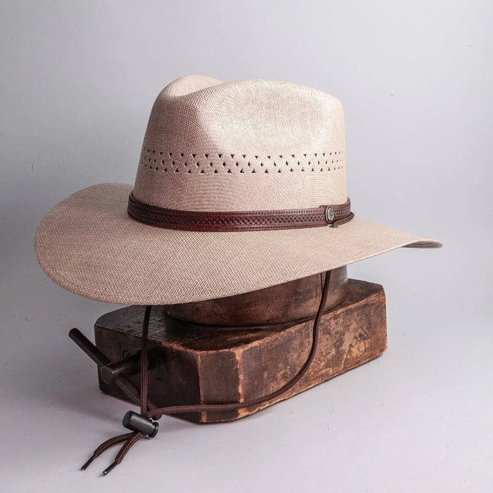 Barcelona | Mens Wide Brim Straw Sun Hat