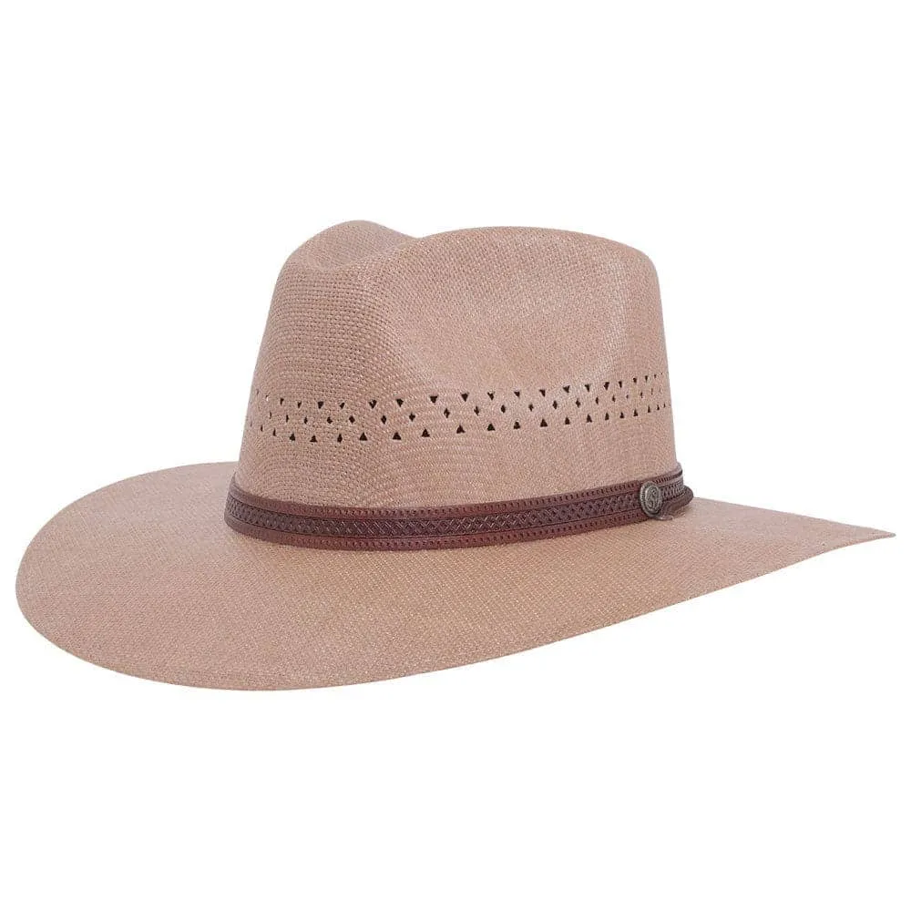 Barcelona | Mens Wide Brim Straw Sun Hat