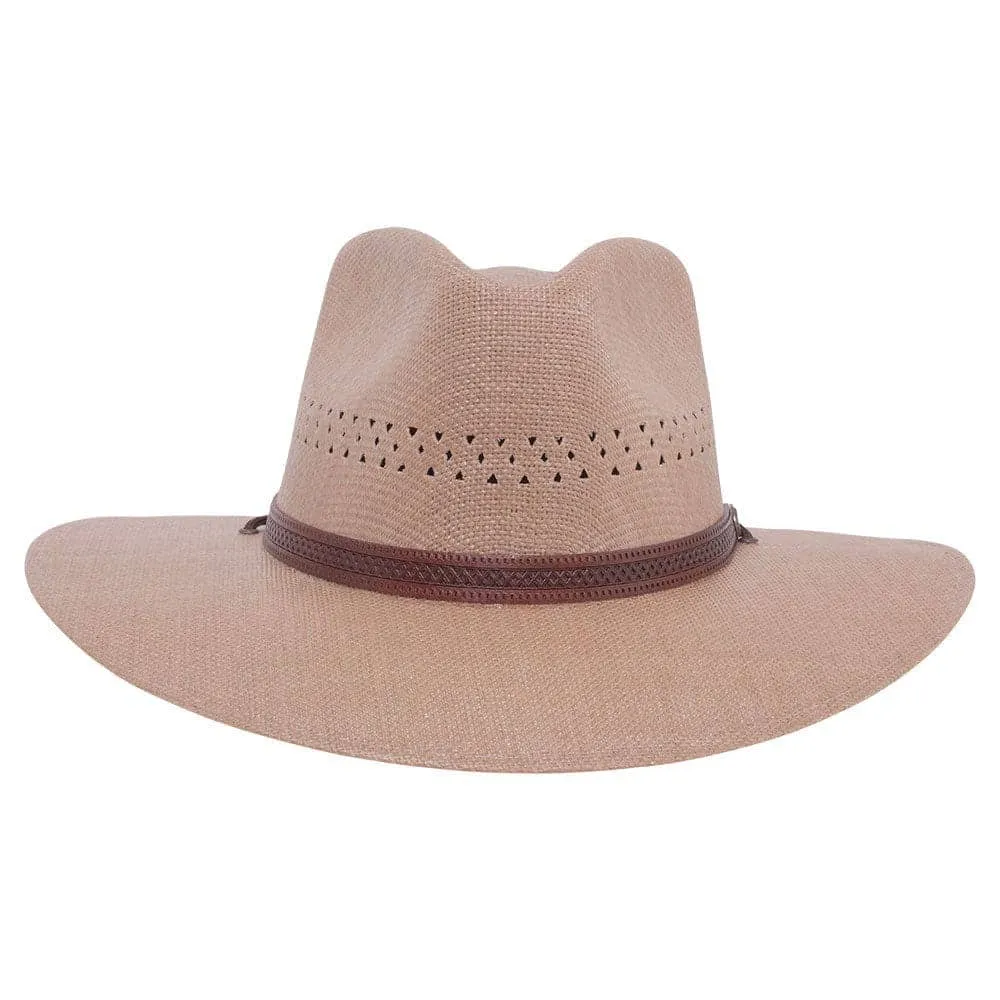 Barcelona | Mens Wide Brim Straw Sun Hat