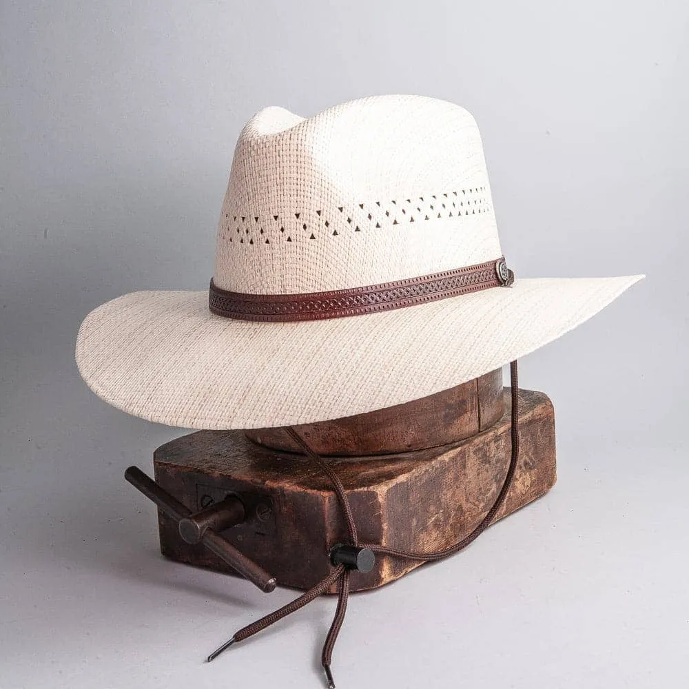 Barcelona | Mens Wide Brim Straw Sun Hat