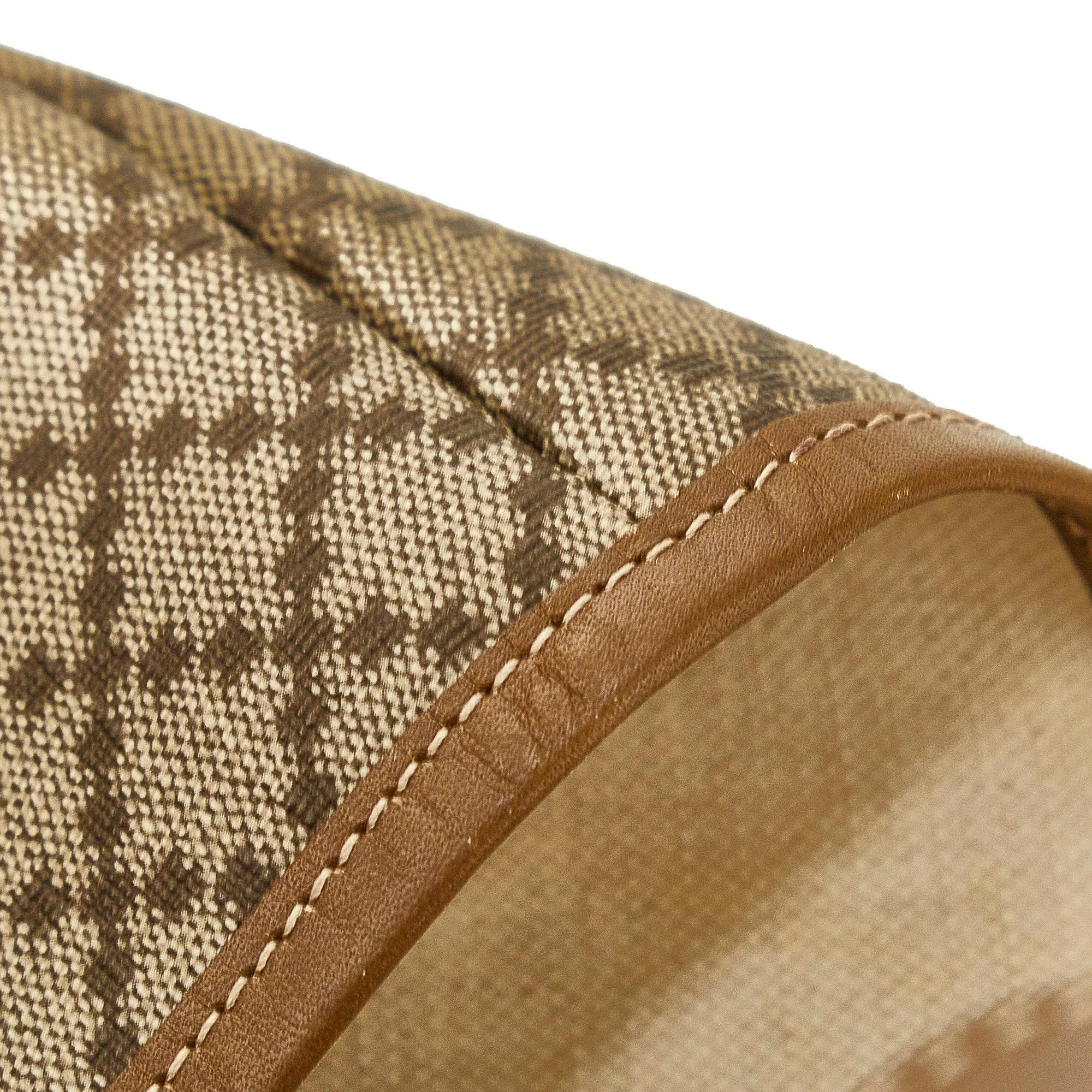 Brown Gucci Canvas Diamante Tote