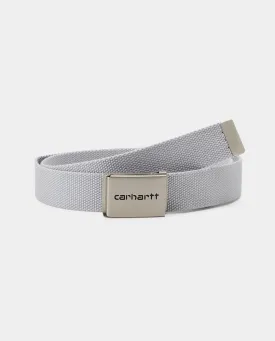 Carhartt WIP - Chrome Clip Belt - Sonic Silver