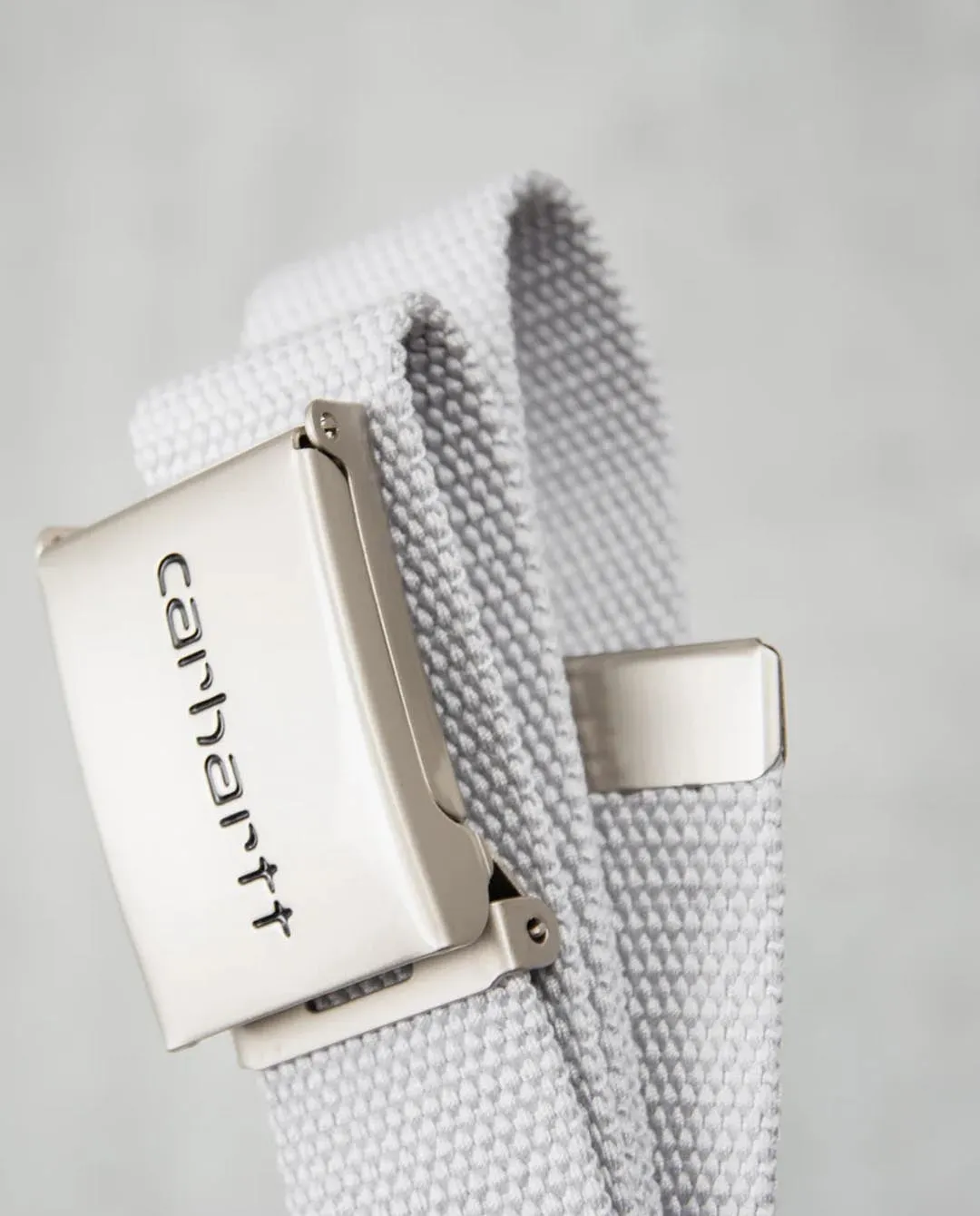 Carhartt WIP - Chrome Clip Belt - Sonic Silver