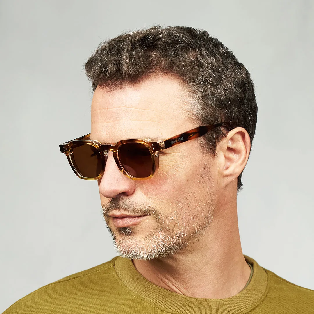 CG 502 Round Sunglasses Tortoise