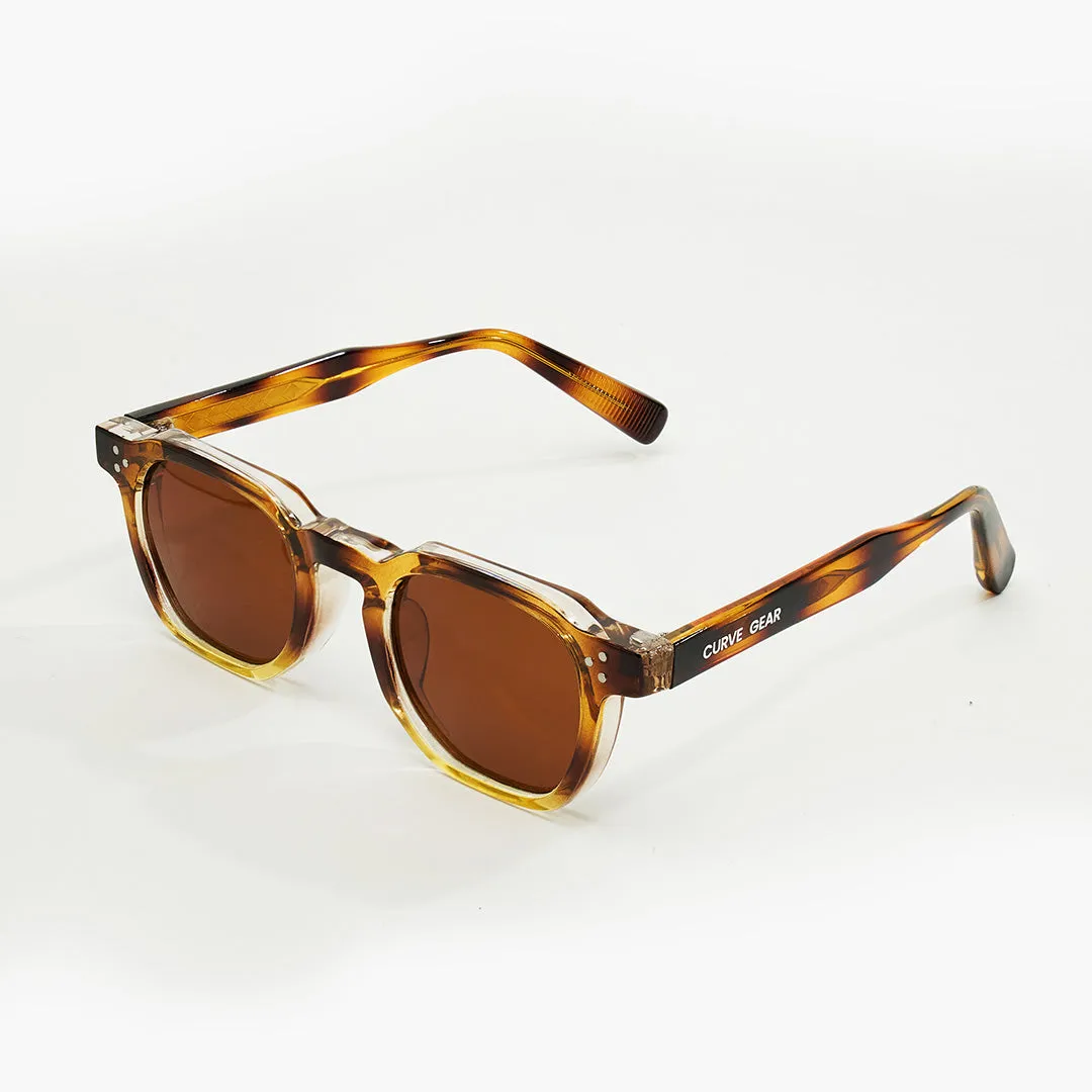 CG 502 Round Sunglasses Tortoise