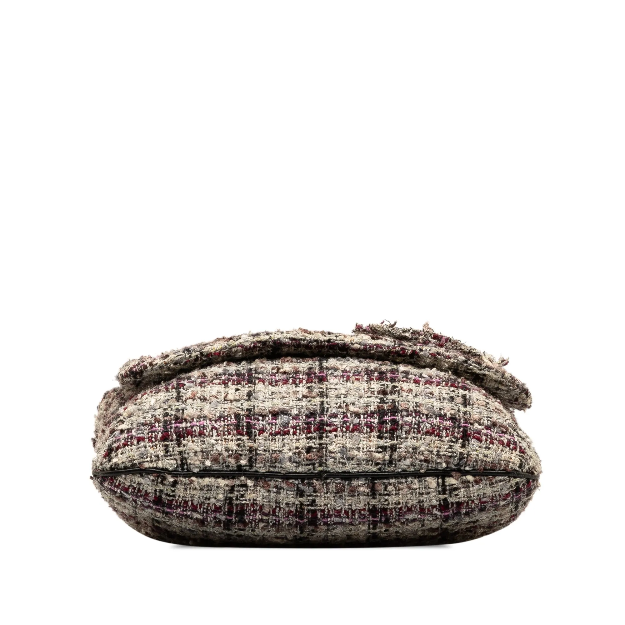 Chanel Tweed Camellia Crossbody Crossbody Bag