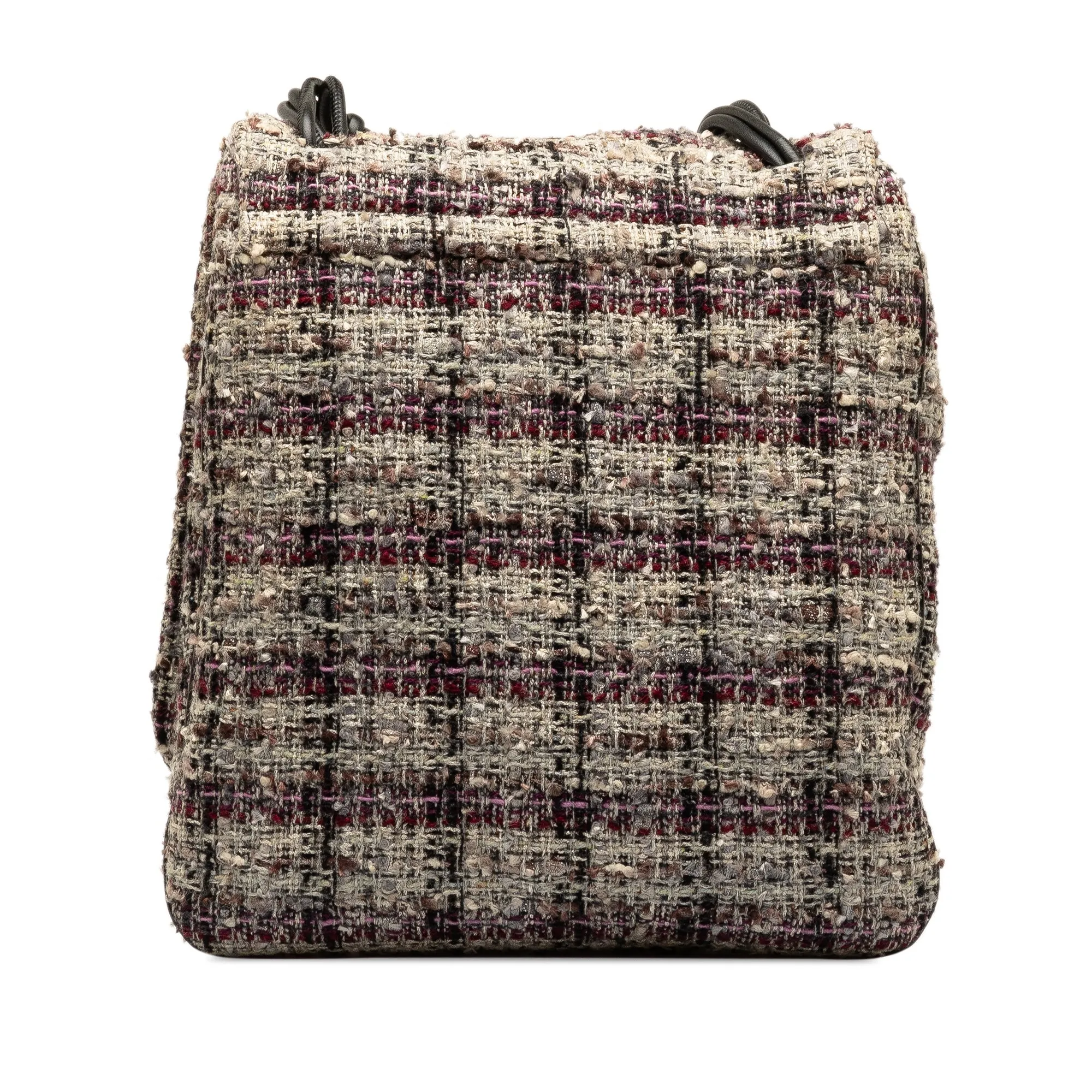 Chanel Tweed Camellia Crossbody Crossbody Bag