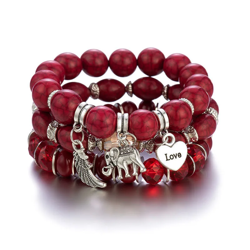 Charm Beaded Bracelets