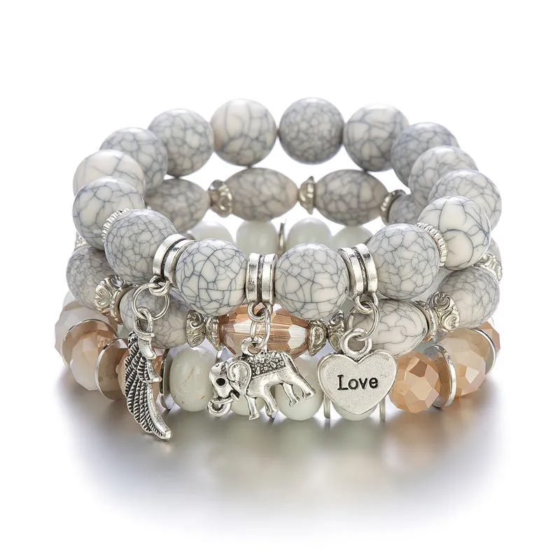Charm Beaded Bracelets
