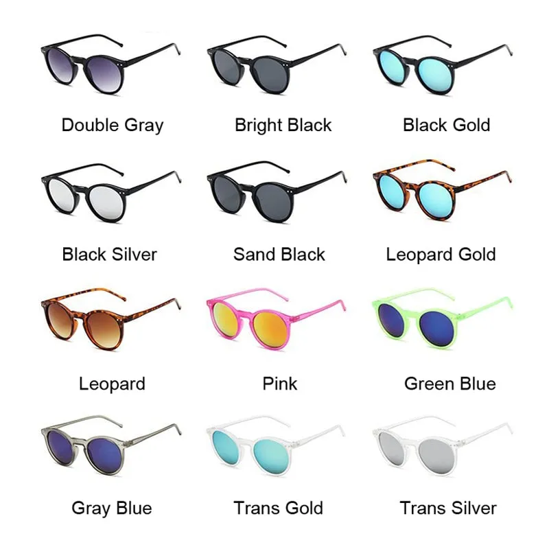 Classic Round Sunglasses for Stylish Travelers