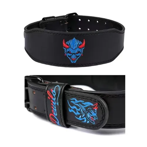 Devils 10cm Weight Lifting Belt