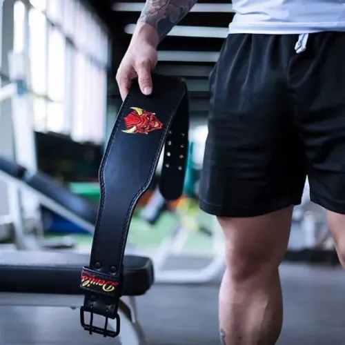 Devils 10cm Weight Lifting Belt
