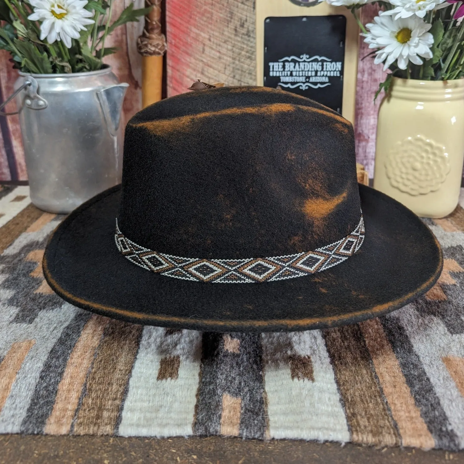 Distressed Fedora "Backroads" by American Hat Makers  720014