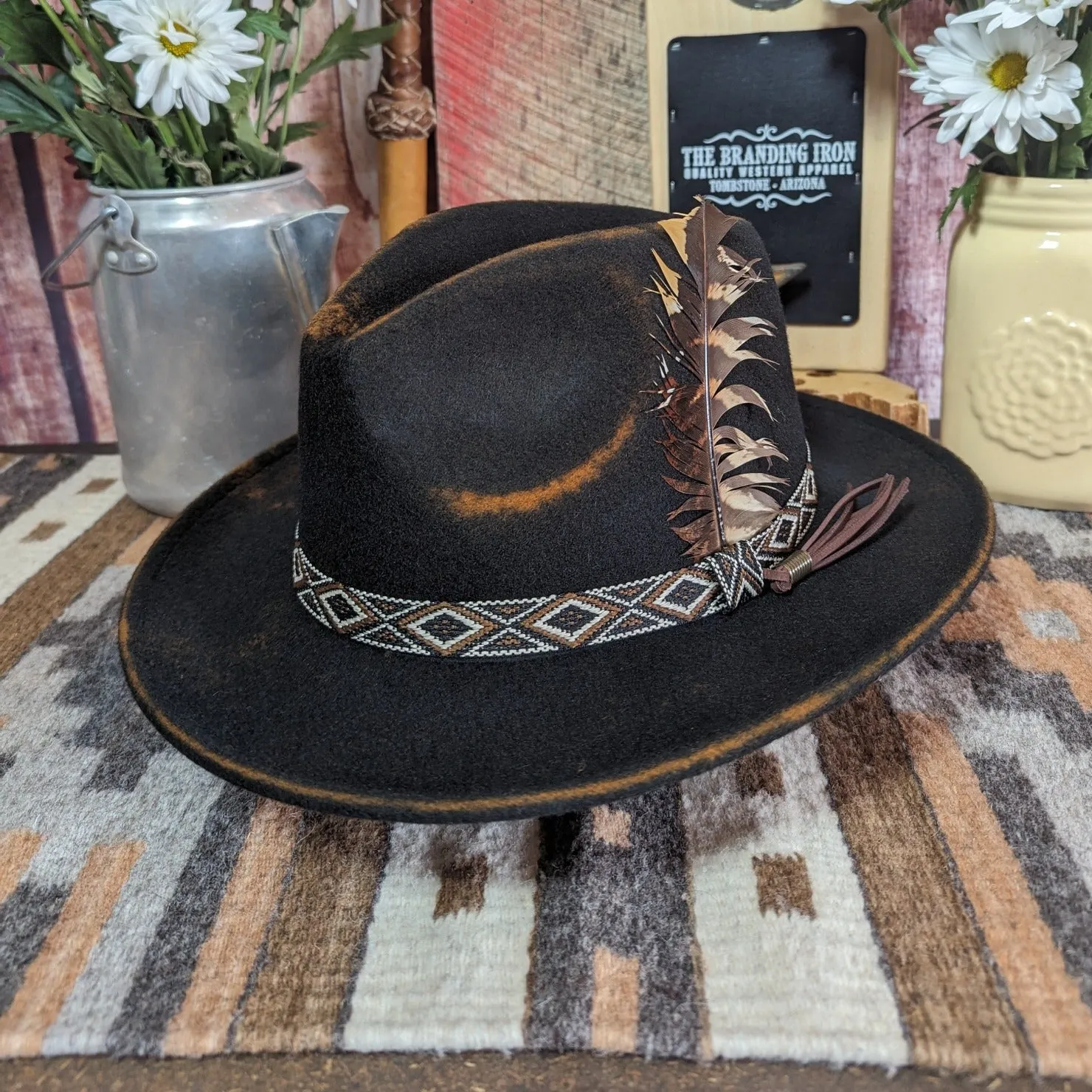 Distressed Fedora "Backroads" by American Hat Makers  720014