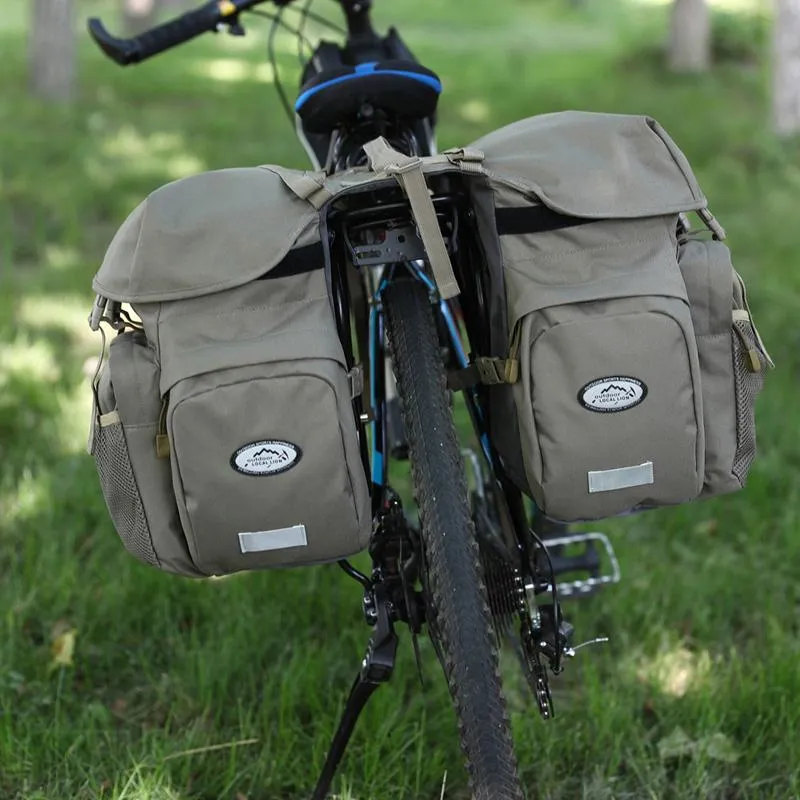 ebike Canvas Pannier Bags