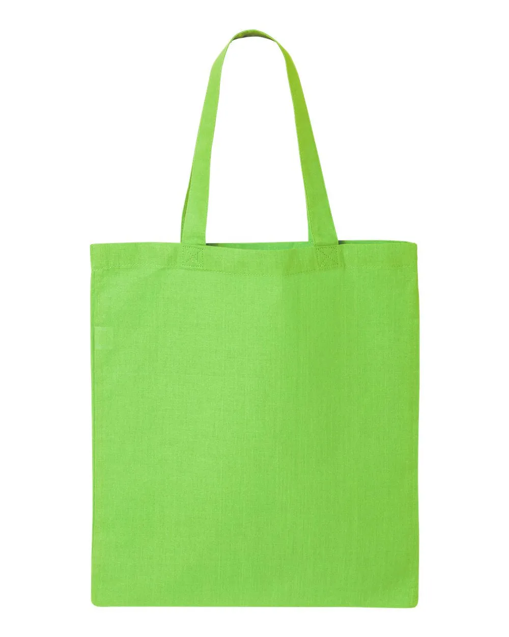 Economical Tote Bag | Q-Tees QTB | Medium Embroidery (7" X 7")