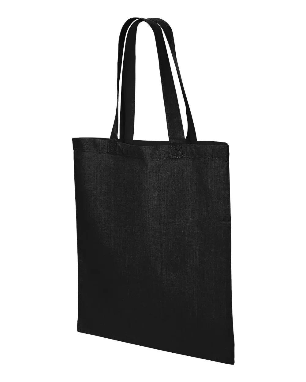 Economical Tote Bag | Q-Tees QTB | Medium Embroidery (7" X 7")