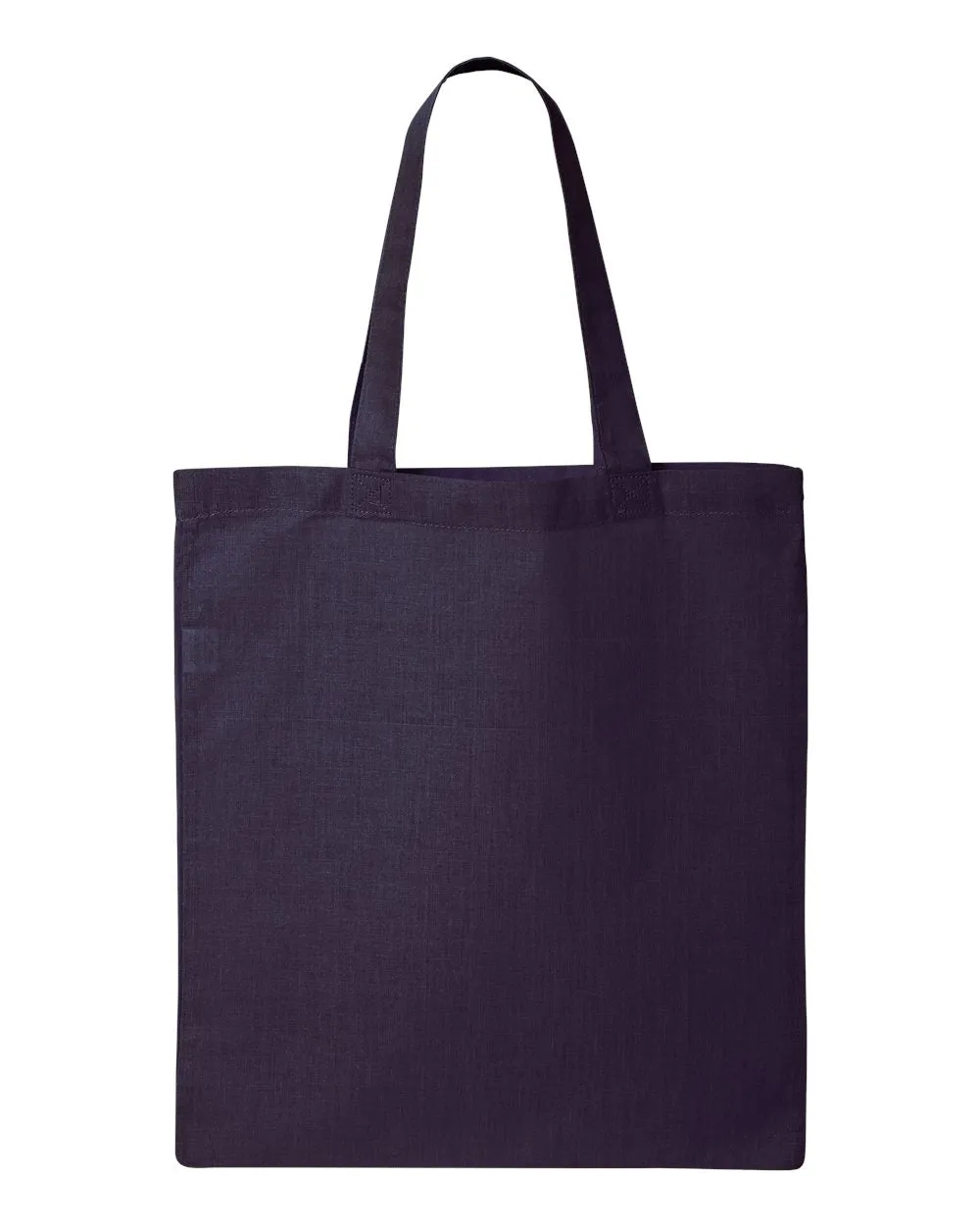 Economical Tote Bag | Q-Tees QTB | Medium Embroidery (7" X 7")