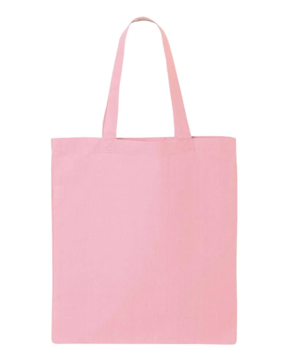 Economical Tote Bag | Q-Tees QTB | Medium Embroidery (7" X 7")
