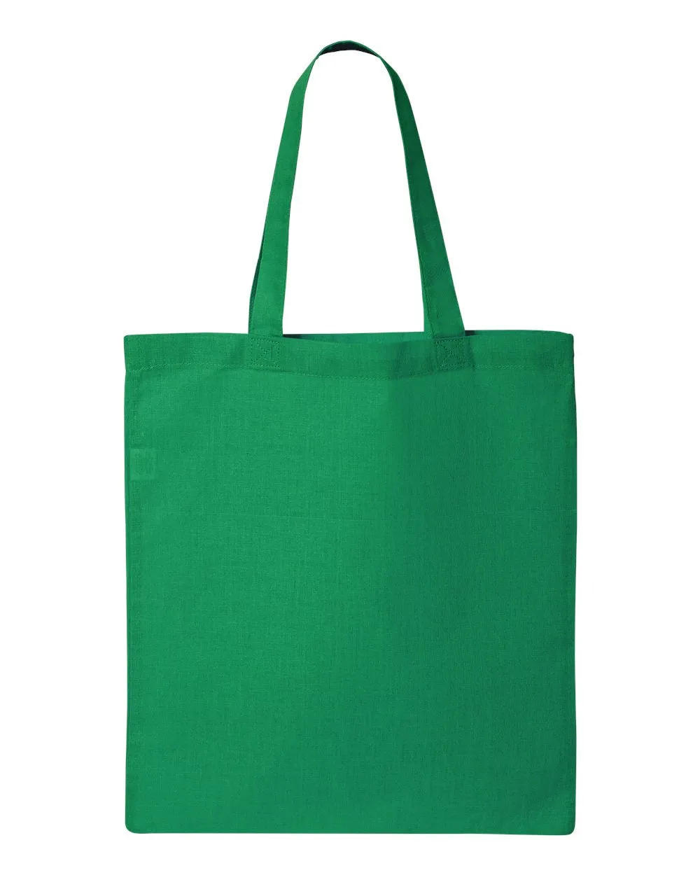 Economical Tote Bag | Q-Tees QTB | Medium Embroidery (7" X 7")