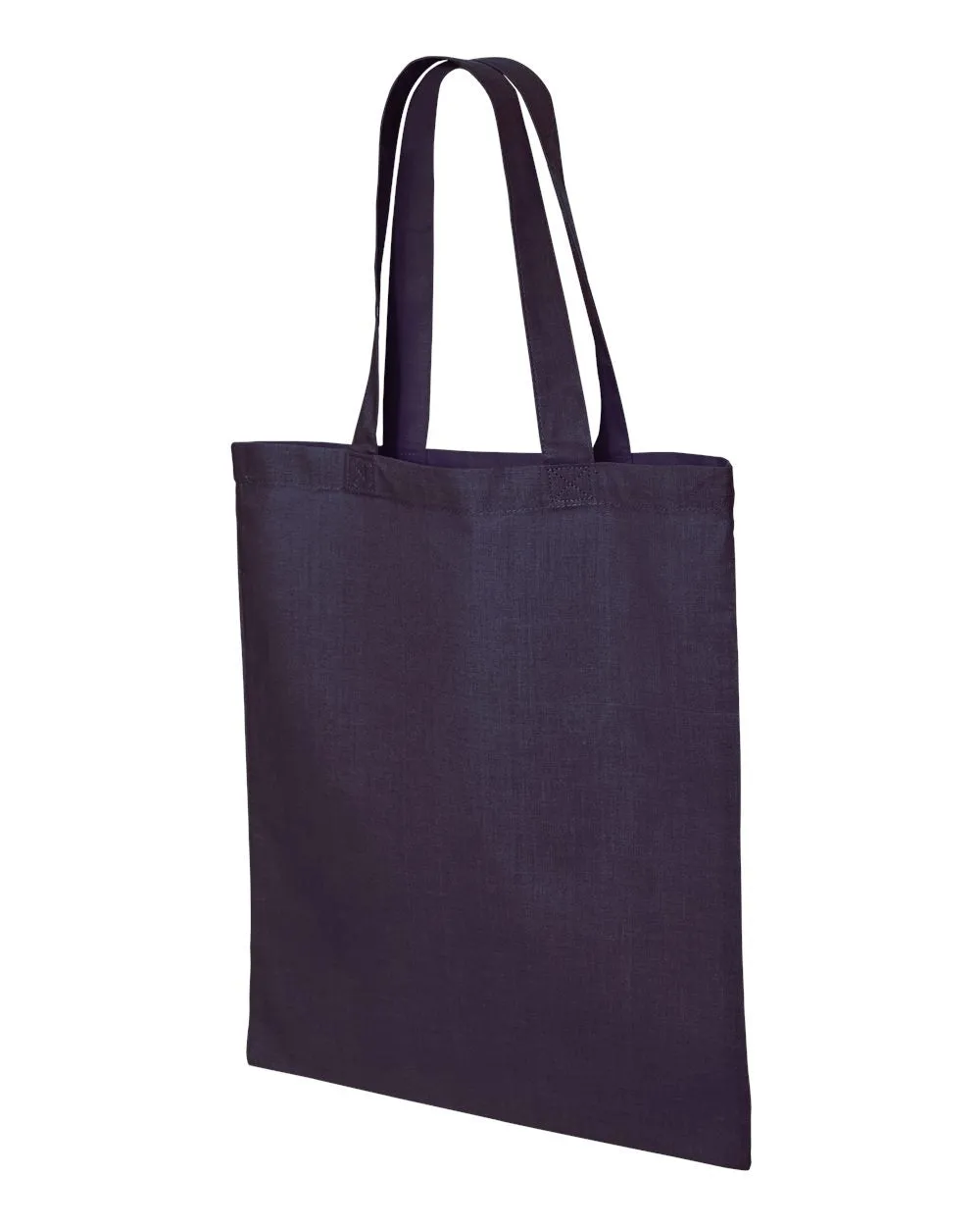 Economical Tote Bag | Q-Tees QTB | Medium Embroidery (7" X 7")