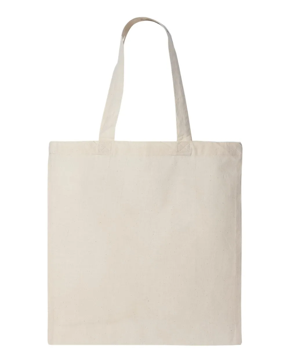 Economical Tote Bag | Q-Tees QTB | Medium Embroidery (7" X 7")
