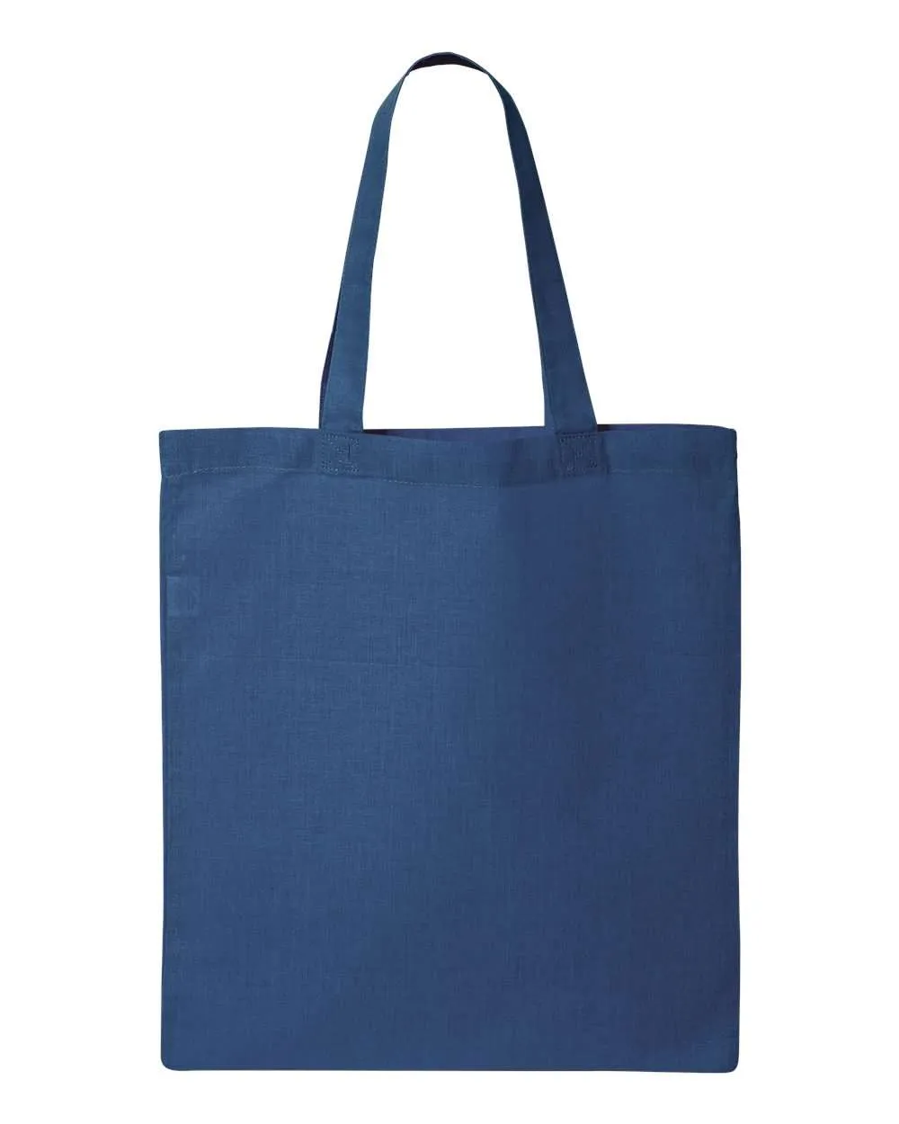 Economical Tote Bag | Q-Tees QTB | Medium Embroidery (7" X 7")
