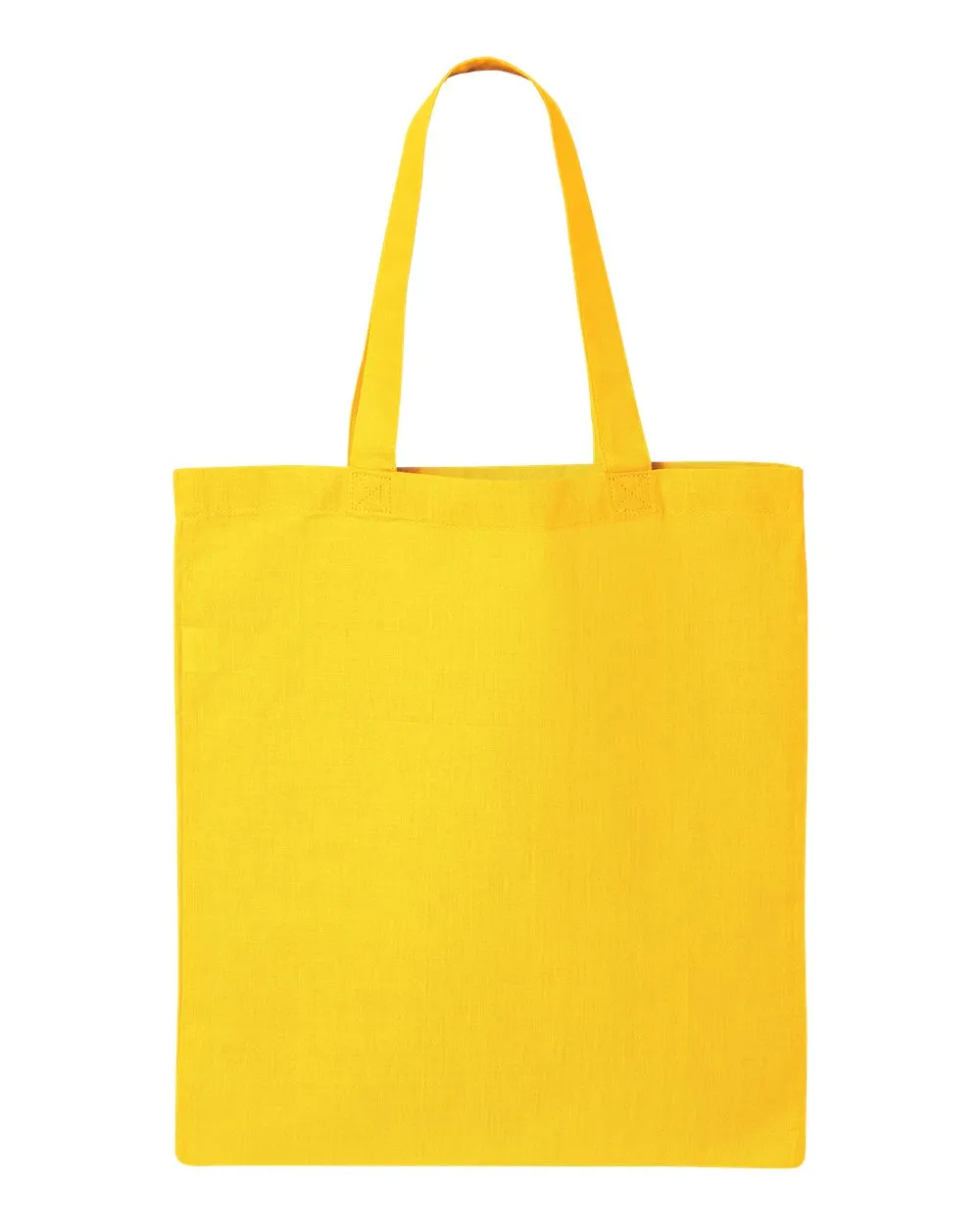 Economical Tote Bag | Q-Tees QTB | Medium Embroidery (7" X 7")