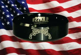 Engraved Honor Ring (Crossed Pistols)
