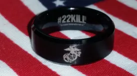 Engraved Honor Ring (USMC EGA)