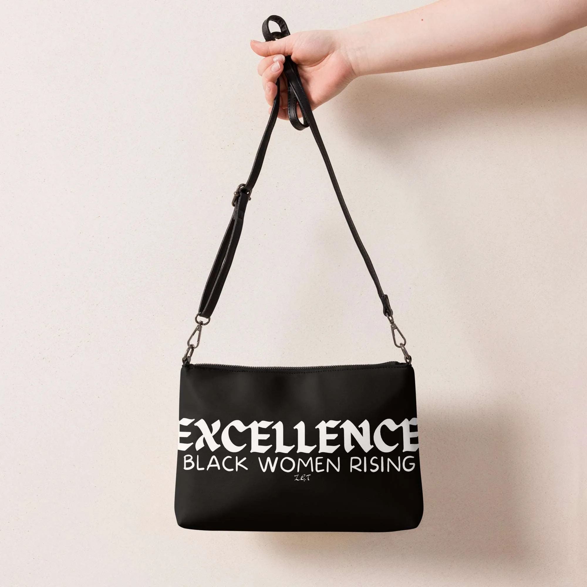 EXCELLENCE: THE BLACK & WHITE EDITION: Crossbody bag