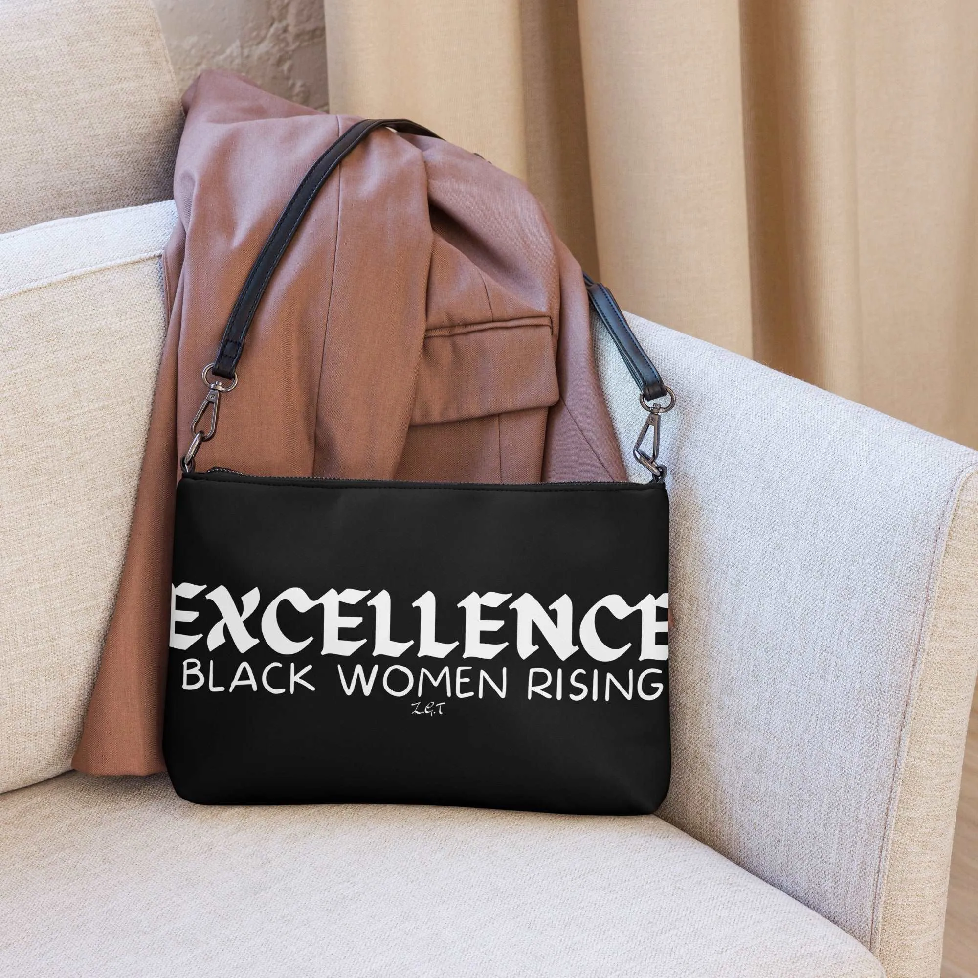 EXCELLENCE: THE BLACK & WHITE EDITION: Crossbody bag