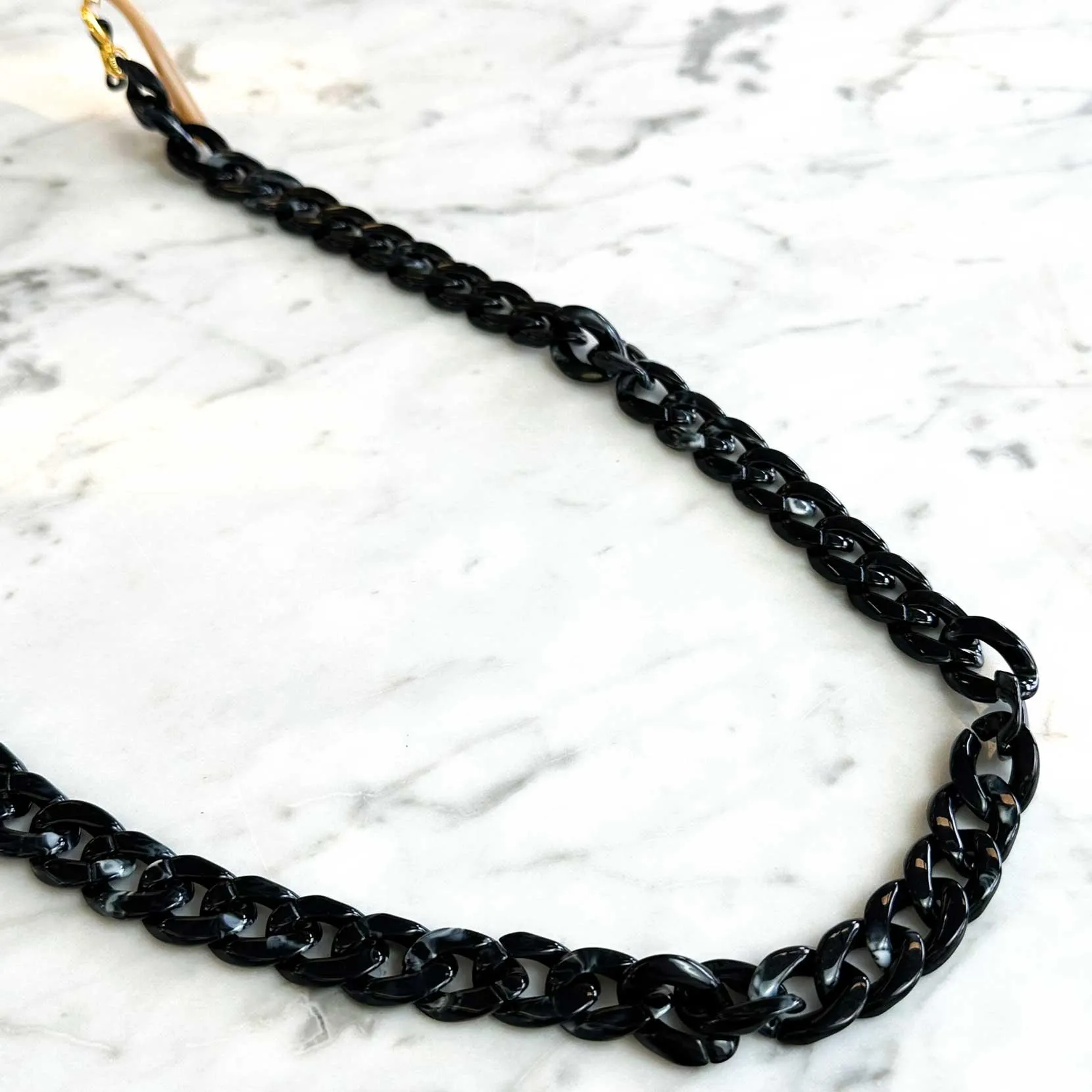 Eyewear Chain | Black Chunky