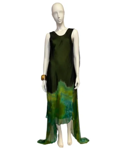 Green Geode Cocktail Dress