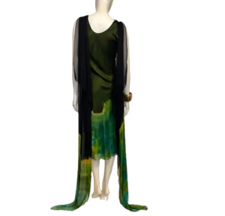 Green Geode Cocktail Dress