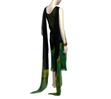 Green Geode Cocktail Dress