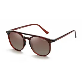 GREY JACK Round Polarized Sunglasses for Men Women UV Protected 5003