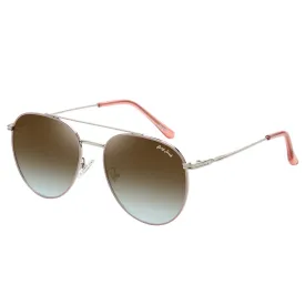 GRYE JACK Metal Round Polarized UV400 Protected Sunglasses for Women 2312