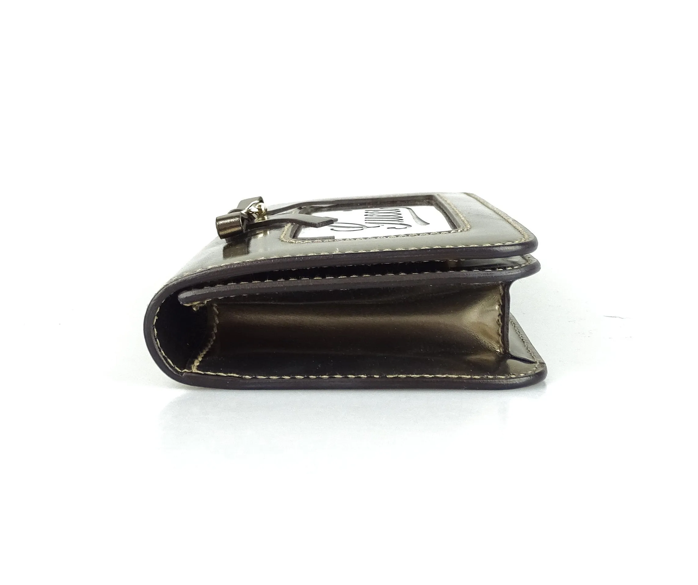 Gucci Metallic Gold Mirror Clutch