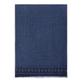 Hartford Wool Scarf - Indigo