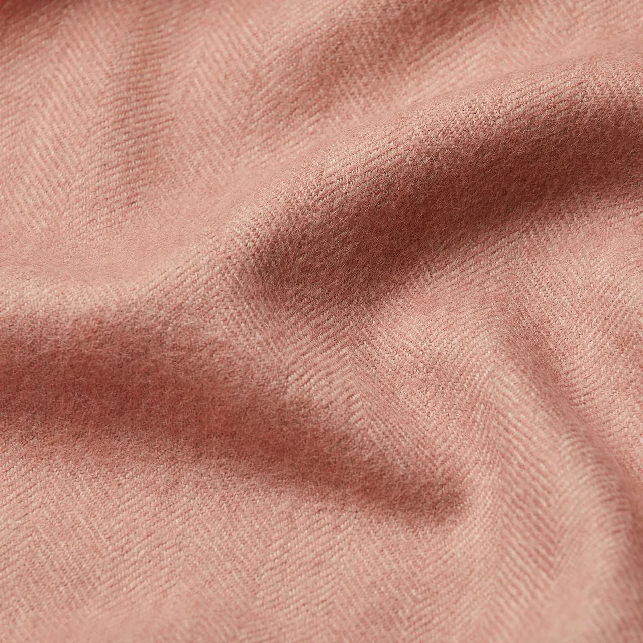 Herringbone Baby Alpaca Wool Scarf from Peru
