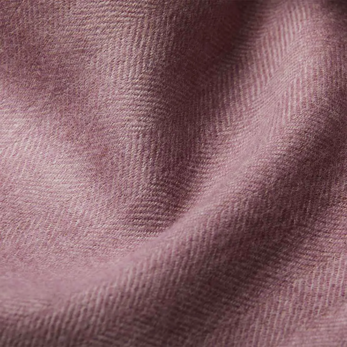 Herringbone Baby Alpaca Wool Scarf from Peru