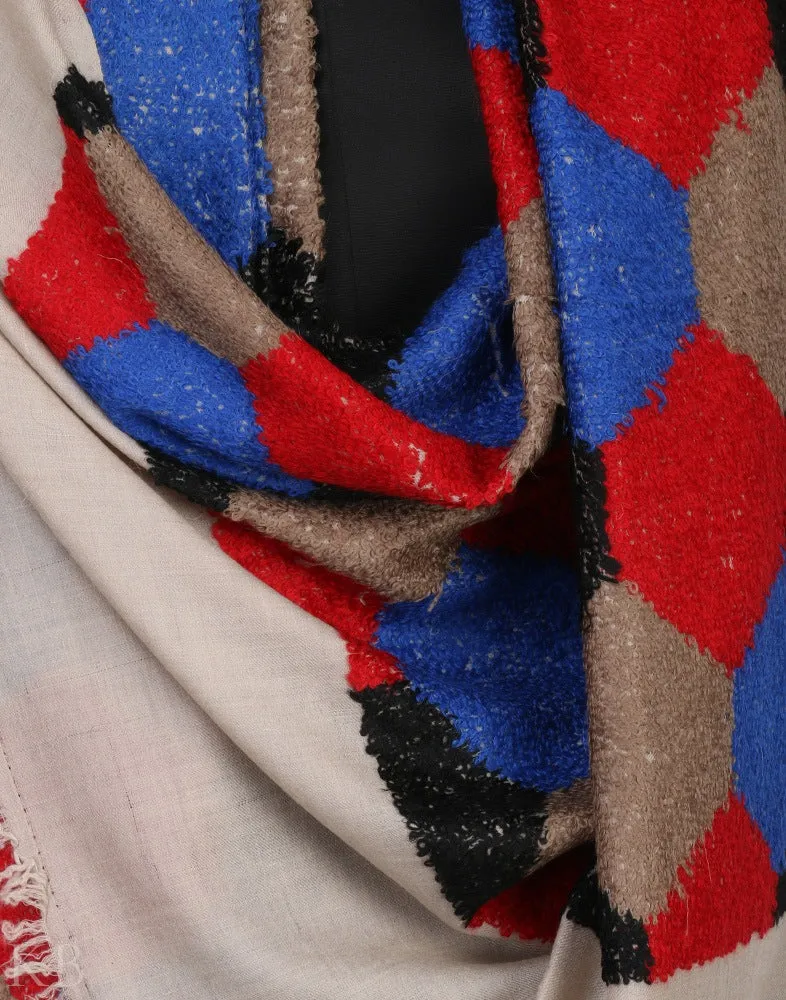 Hexagon Towel Pashmina Shawl